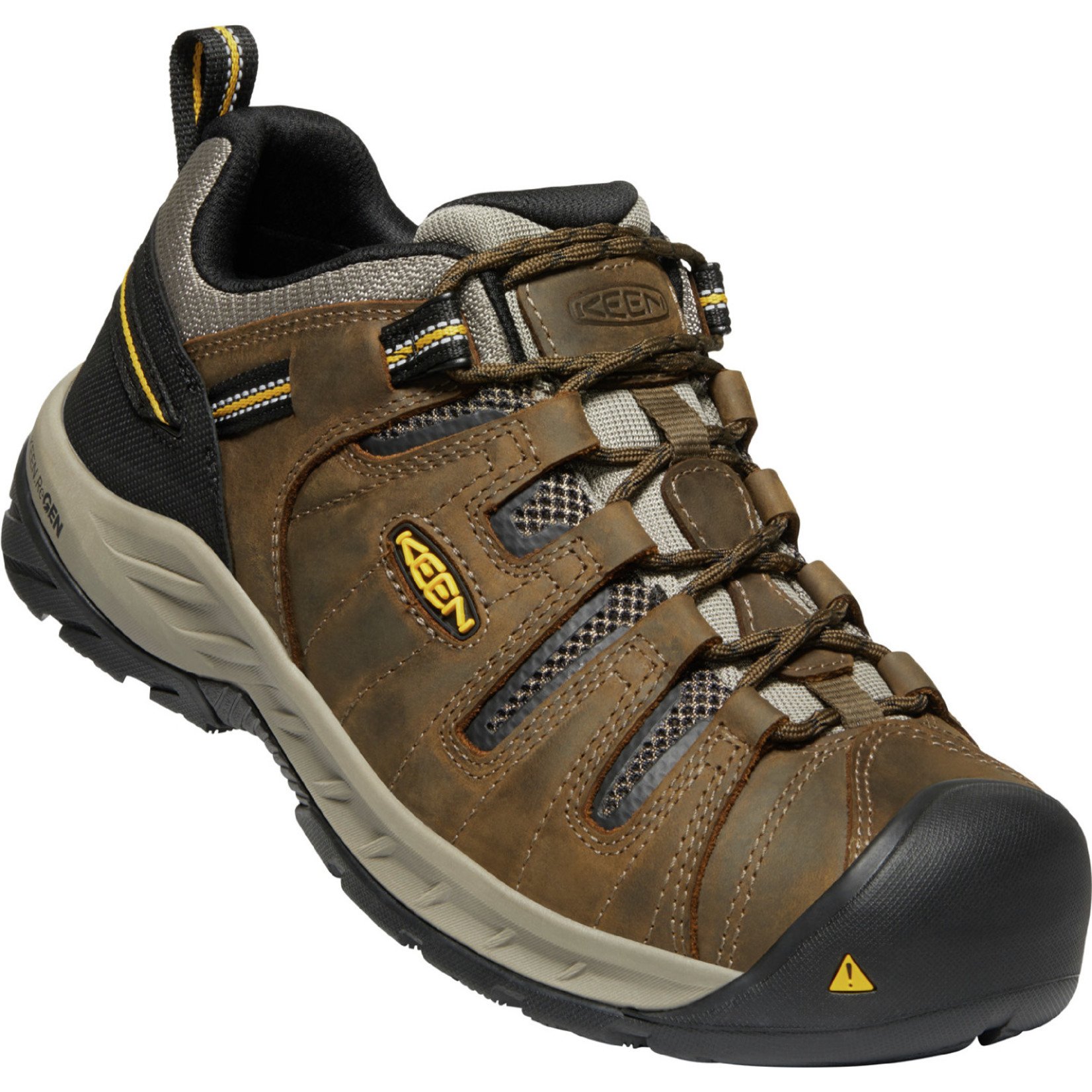 Keen Men's Keen Soft Toe Flint Cascade Brown/Golden Rod 1023241