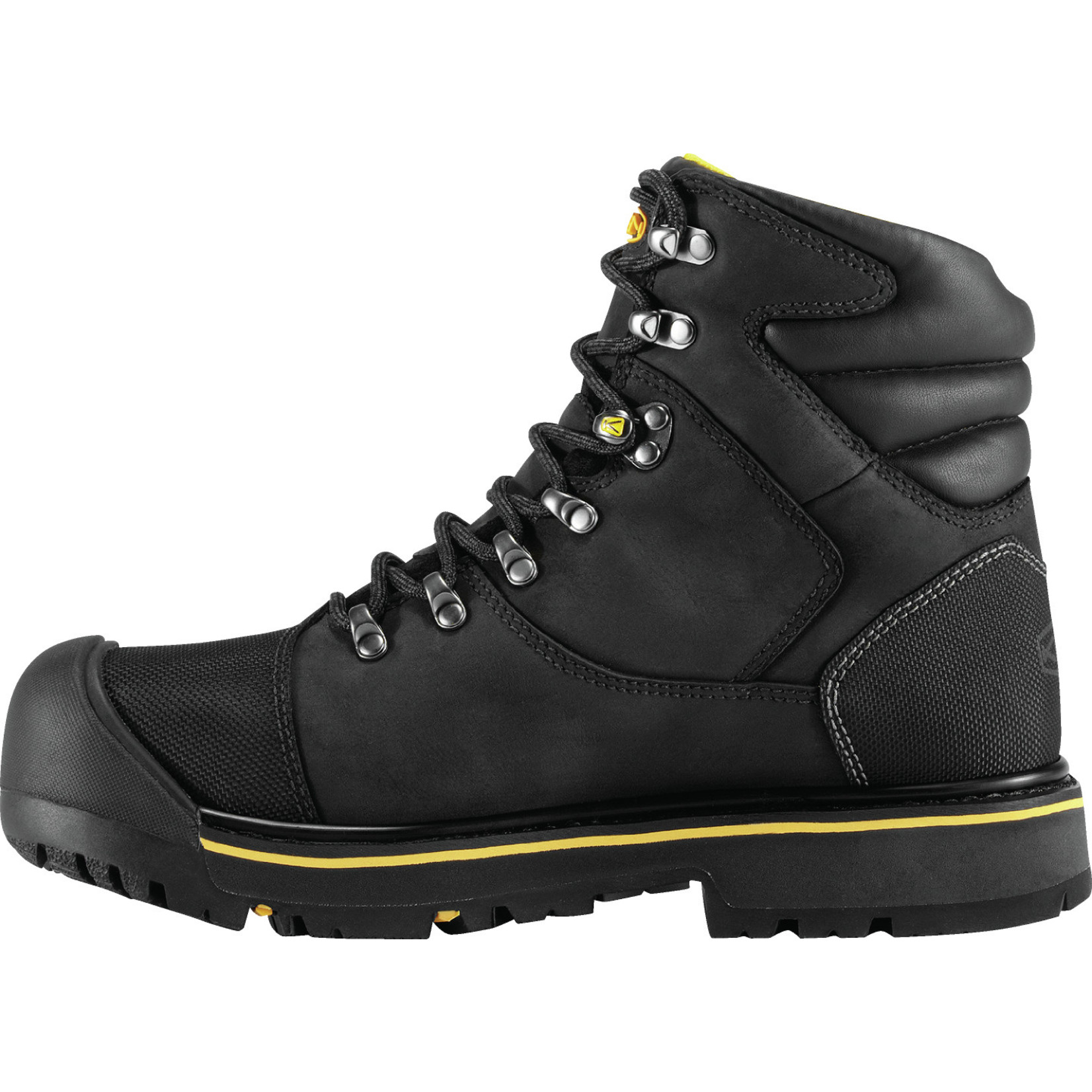 Keen Men's Keen 6" Steel Toe Waterproof Milwaukee Black 1009173