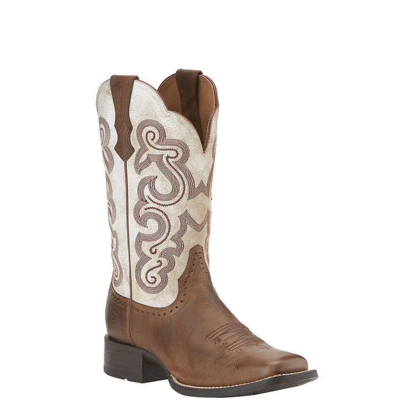 ariat boots white