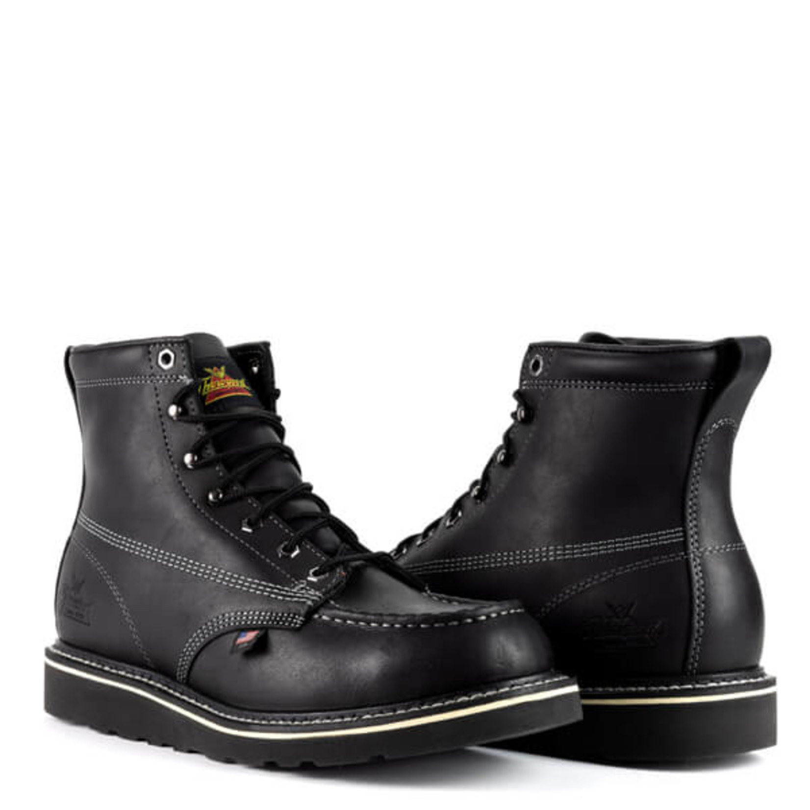 Thorogood Men's Thorogood 6" Soft Toe Midnight Series Black 814-6206