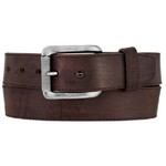 Leegin Justin Bent Rail Bomber Belt Brown C11743