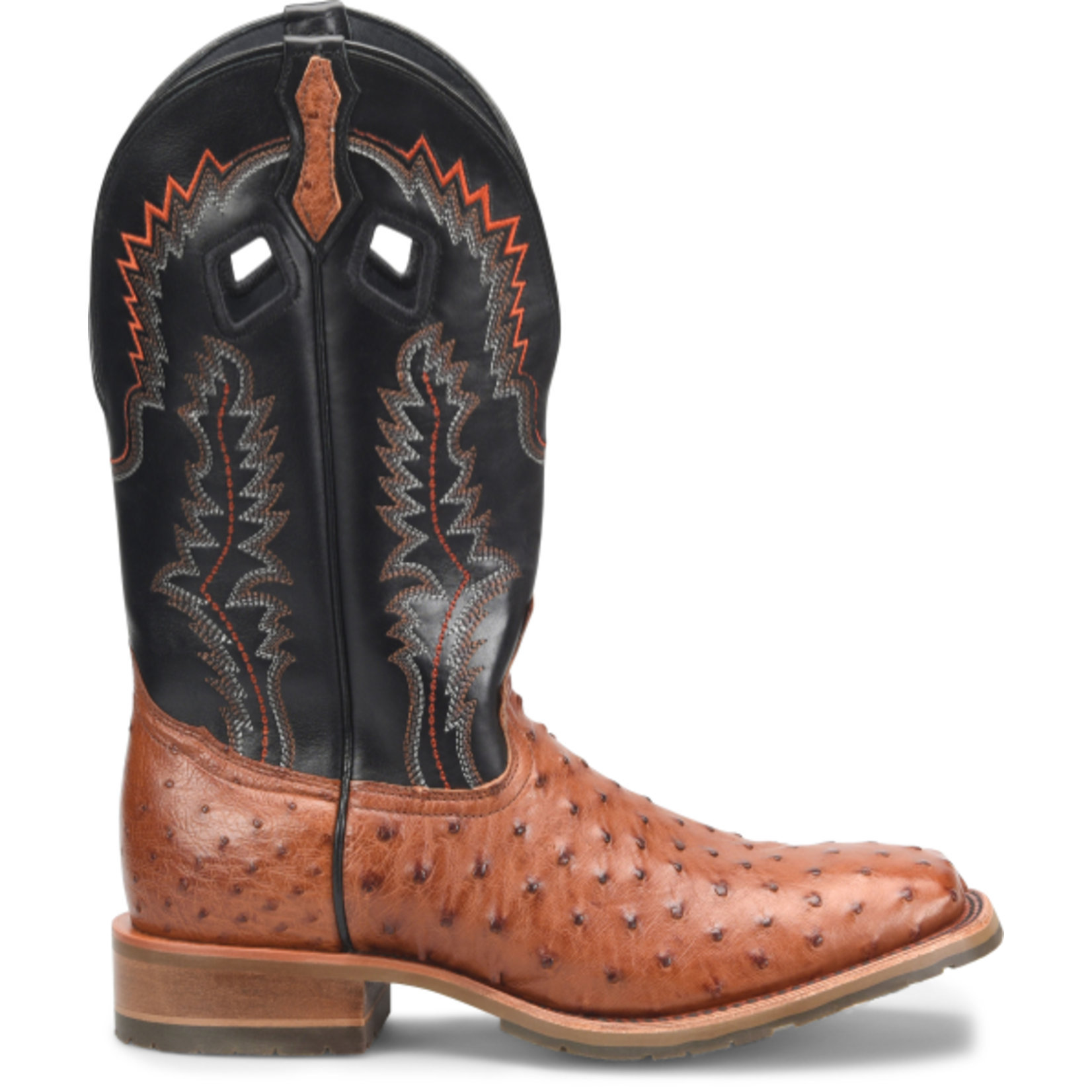 Double H Men's Double H Cason Ostrich Cognac DH7024