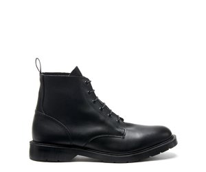SOLOVAIR ソロヴェアー 6 EYE DERBY BOOTS UK10 黒 SOLOVAIR ソロヴェアー 6 EYE DERBY BOOTS UK10 黒