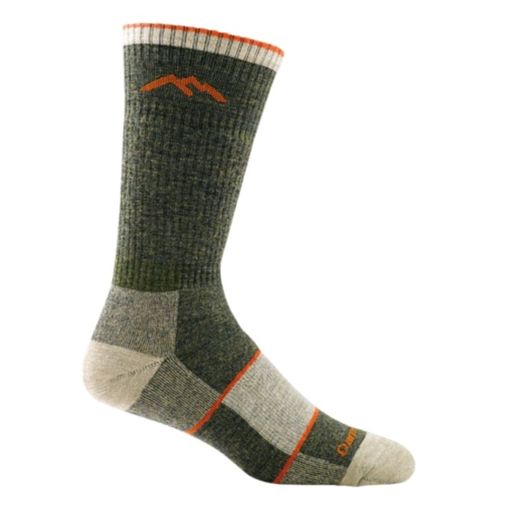 Darn Tough Men's Darn Tough Hiker MidWeight Sock Olive DT 1403