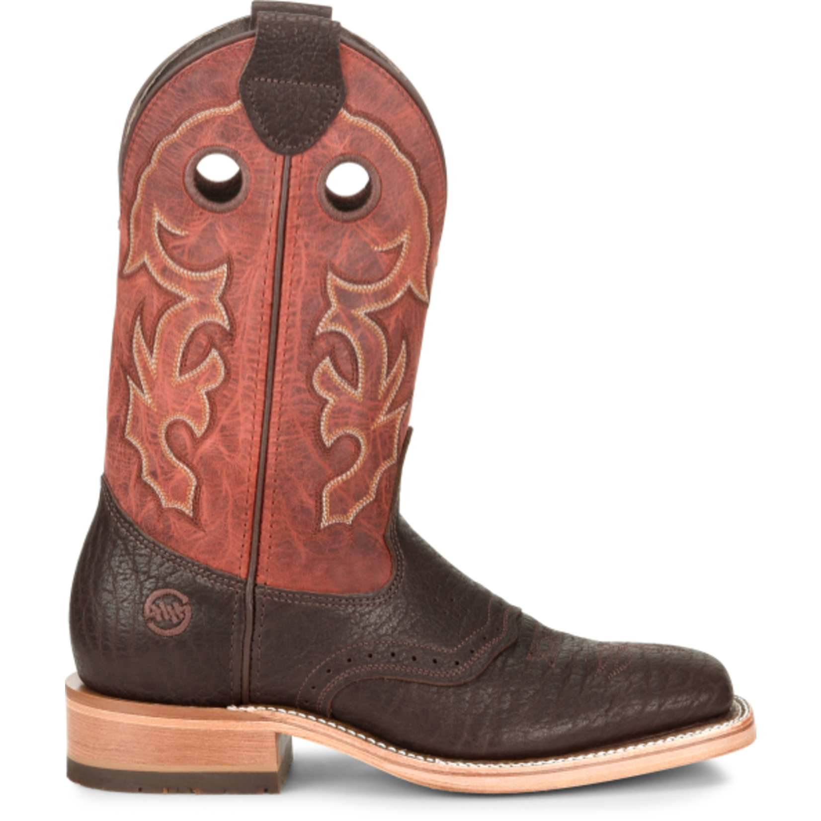 Double H Men's Double H Andre Wide Sq Toe Roper DH4633