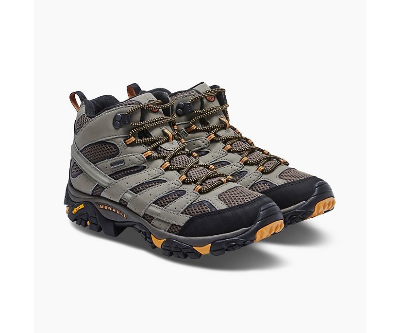 Men s Merrell Moab 2 Mid Gore Tex Walnut J06057 Chester Boot Shop