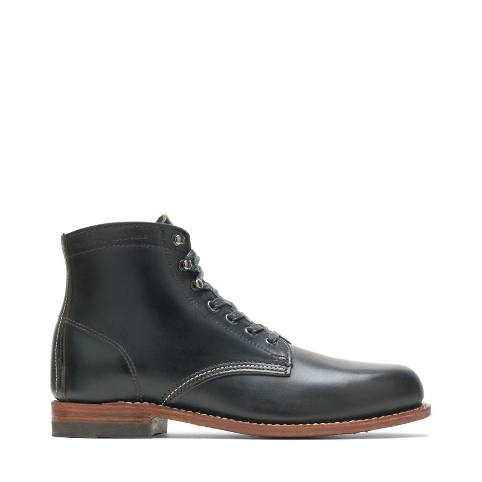Wolverine 1000 Mile Plain Toe Black W05300