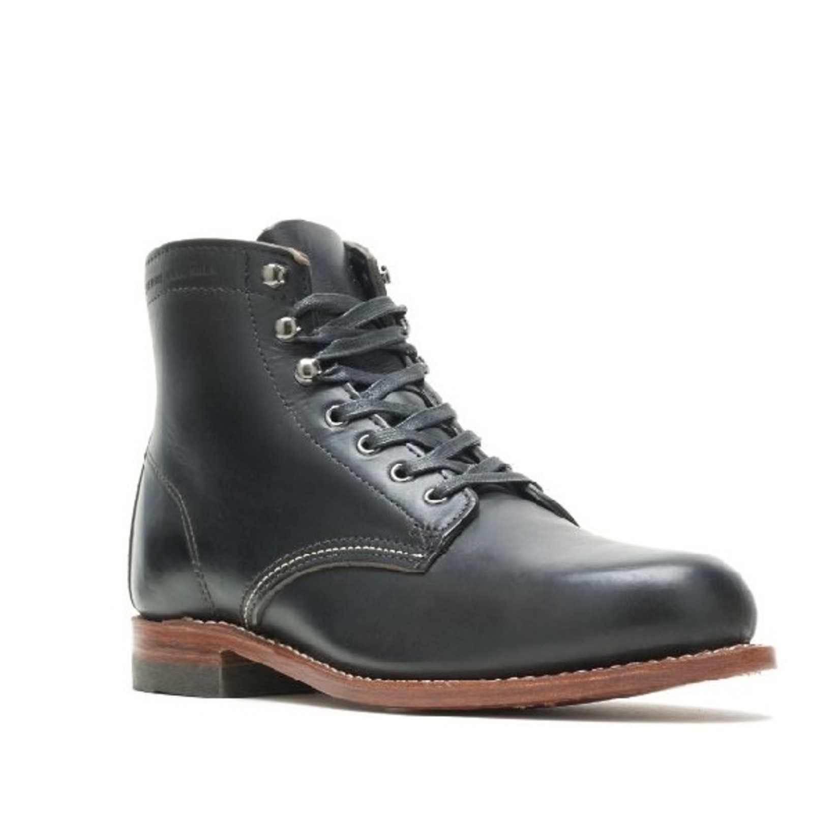 Wolverine 1000 Mile Plain Toe Black W05300