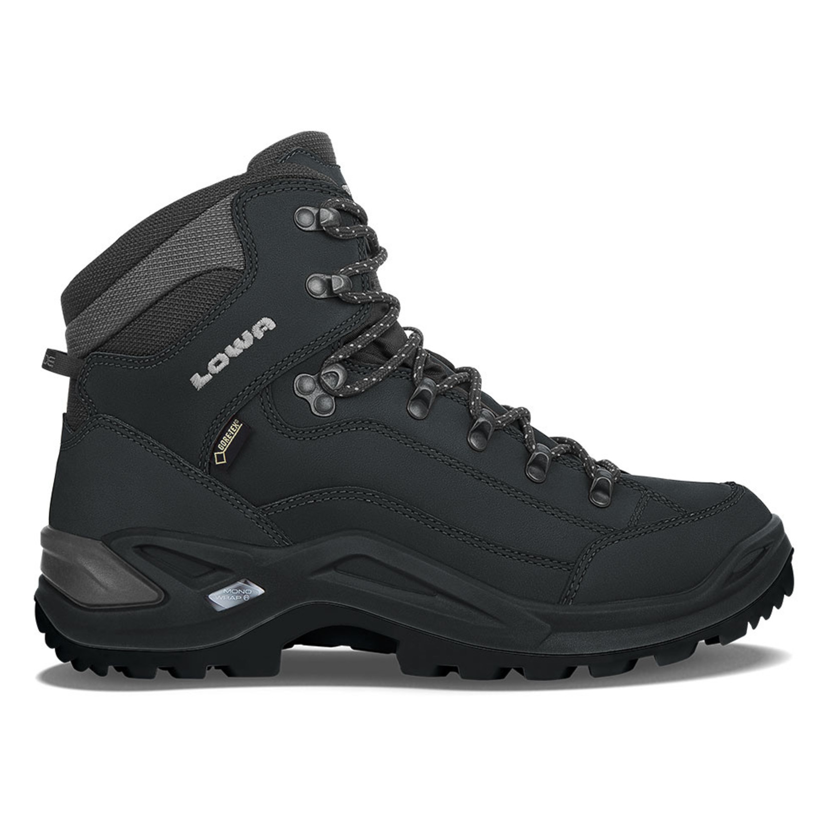 Lowa Men's Lowa Renegade GTX Mid deep Black Wide 3109680998