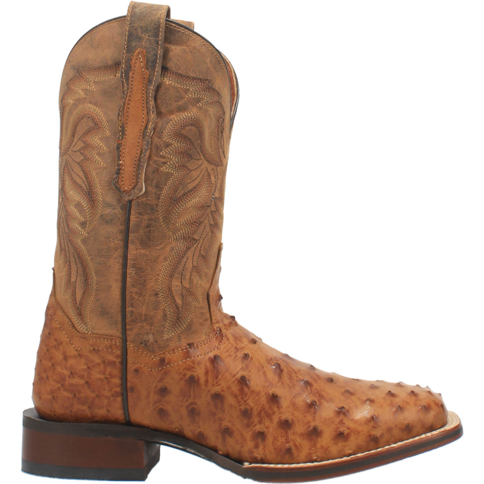 Dan Post Men's Dan Post Alamosa Ostrich Saddle Tan DP3876