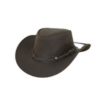 Outback Wagga Wagga Hat Chocolate 1367
