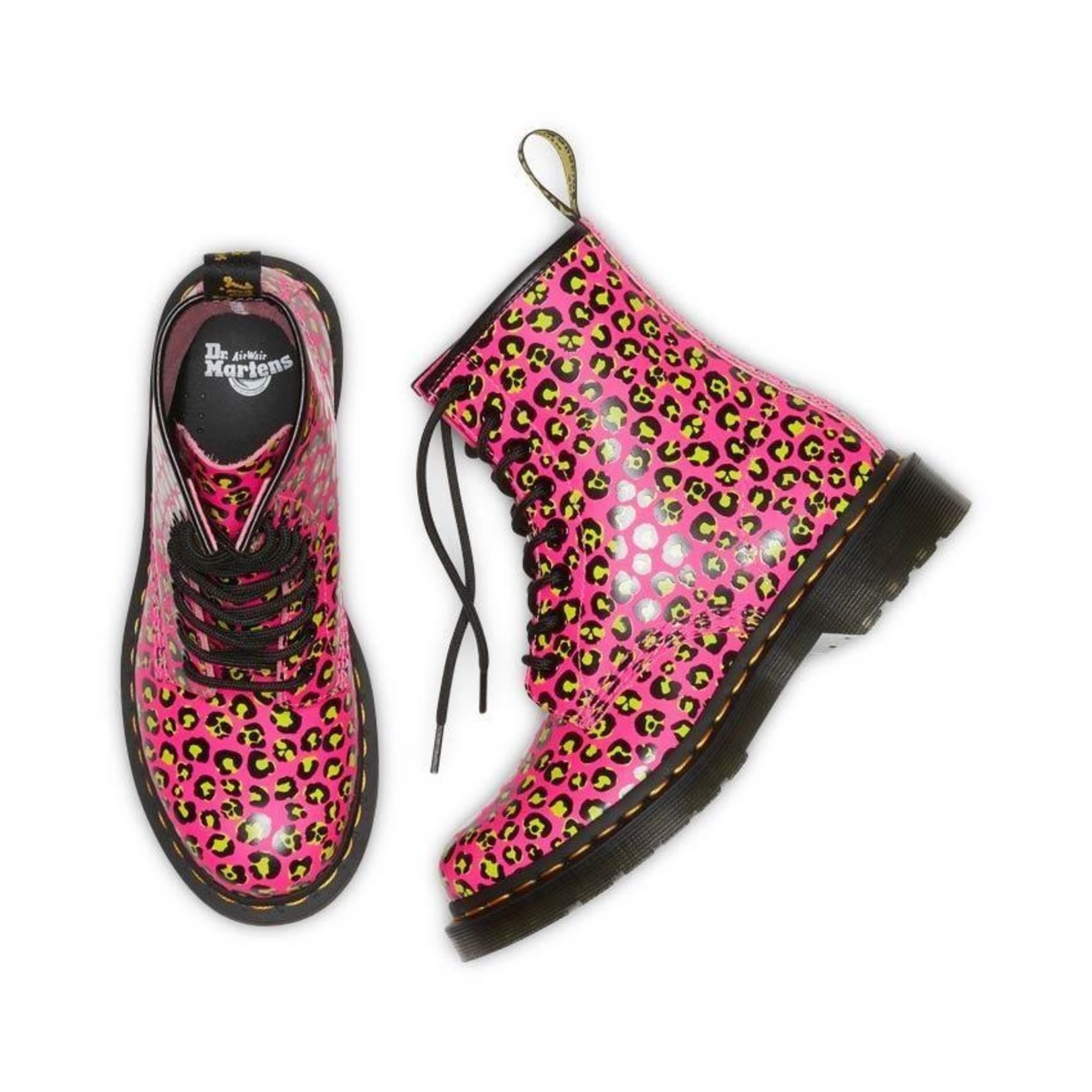 Dr Martens Women's Dr. Martens 1460 Loud Leopard Smooth Pink 27652682