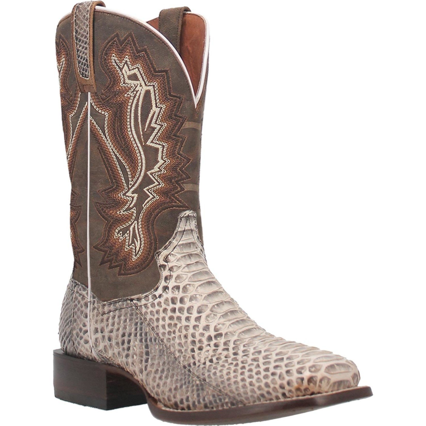 Dan Post Men's Dan Post Brutus Natural Brown Python DP4917