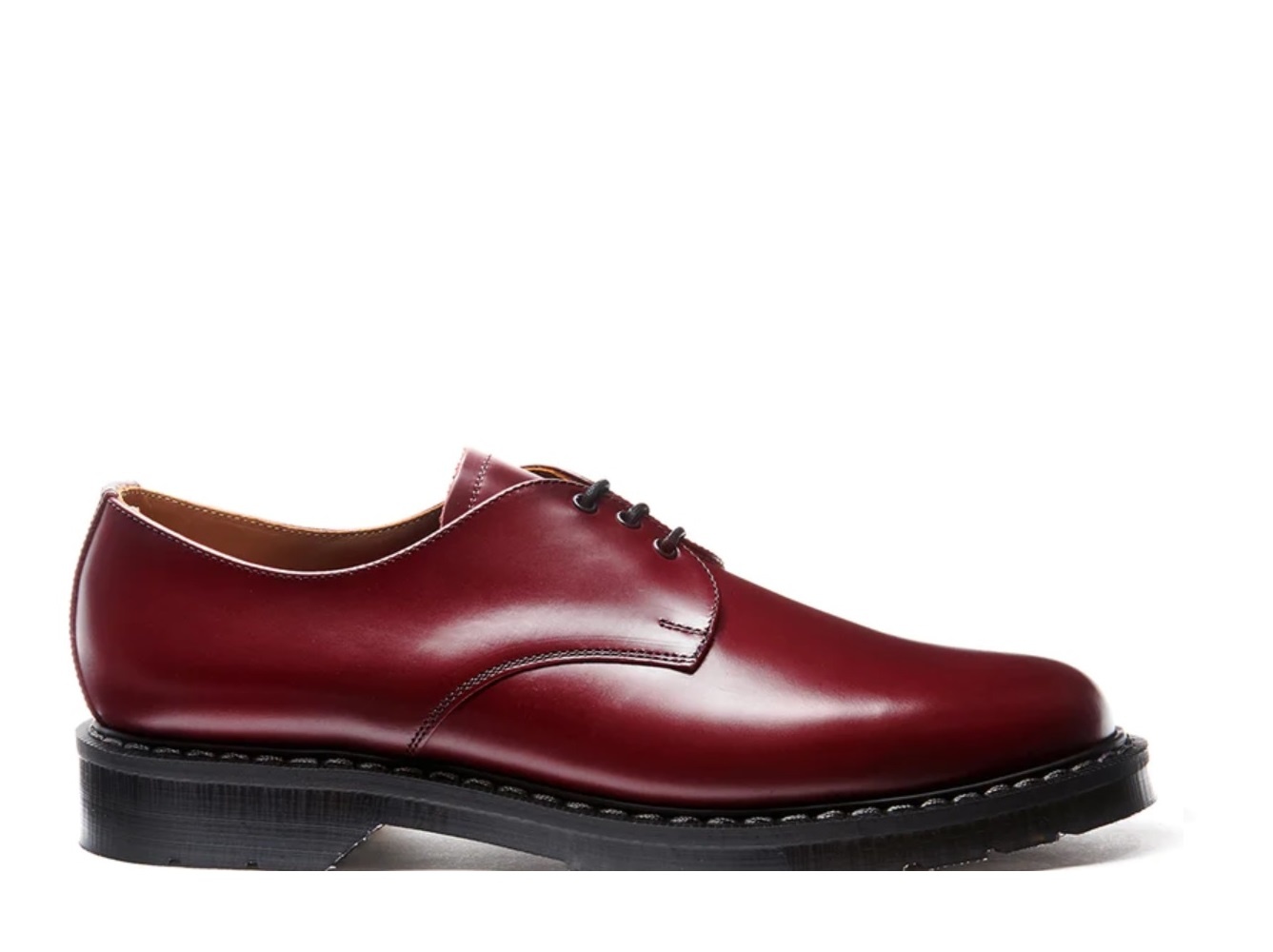 SOLOVAIR 3 Eye Shoes UK9 Cherry Red　箱付き Cherry Red Rub-Off Vegan 8 Eye Derby Boot | Solovair