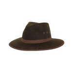 Outback Deer Hunter Oilskin Brown Hat 14905