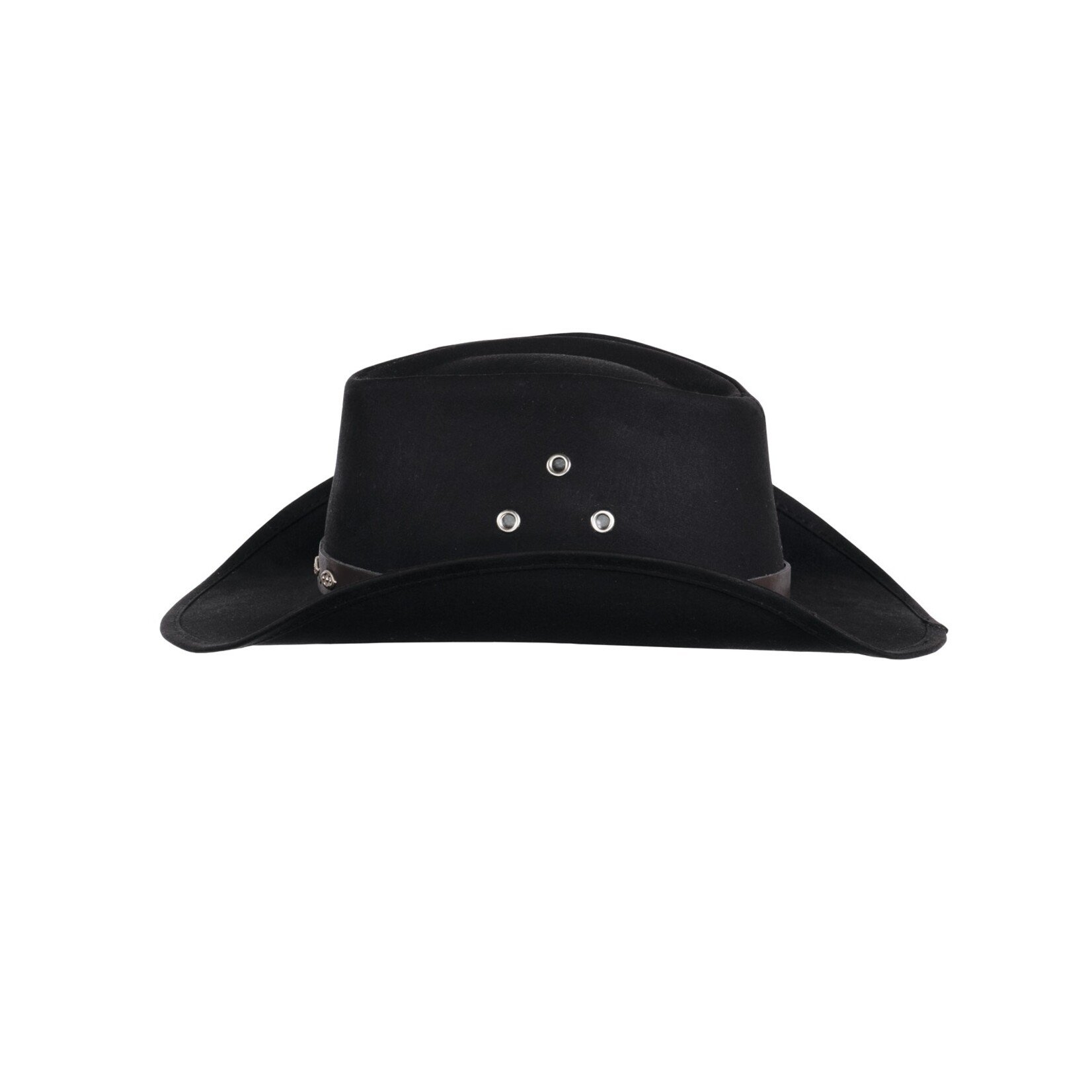 Outback Badlands Oilskin Hat Black 14716