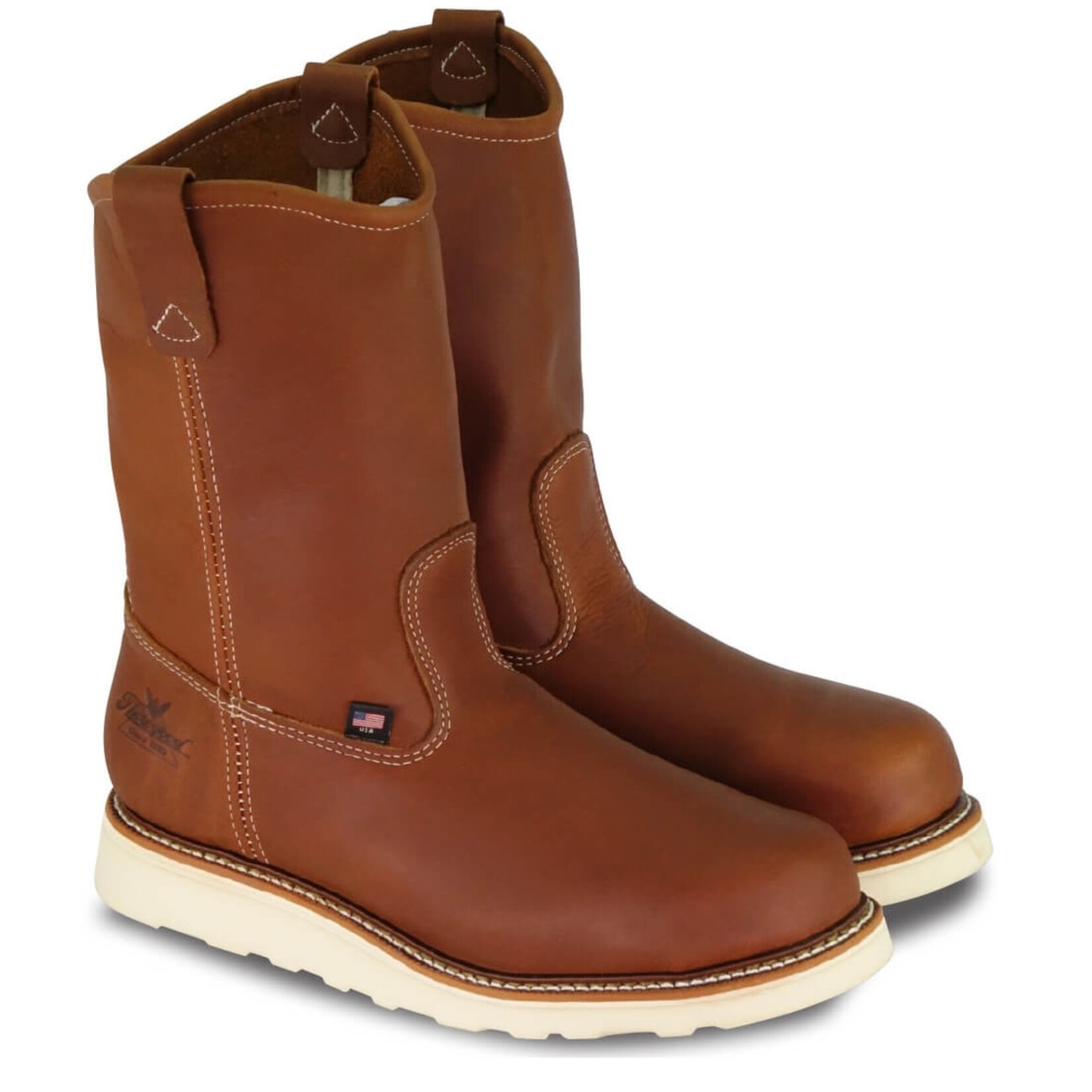 Thorogood Thorogood 814-4208 Tobacco Pull On Wellington Soft Toe