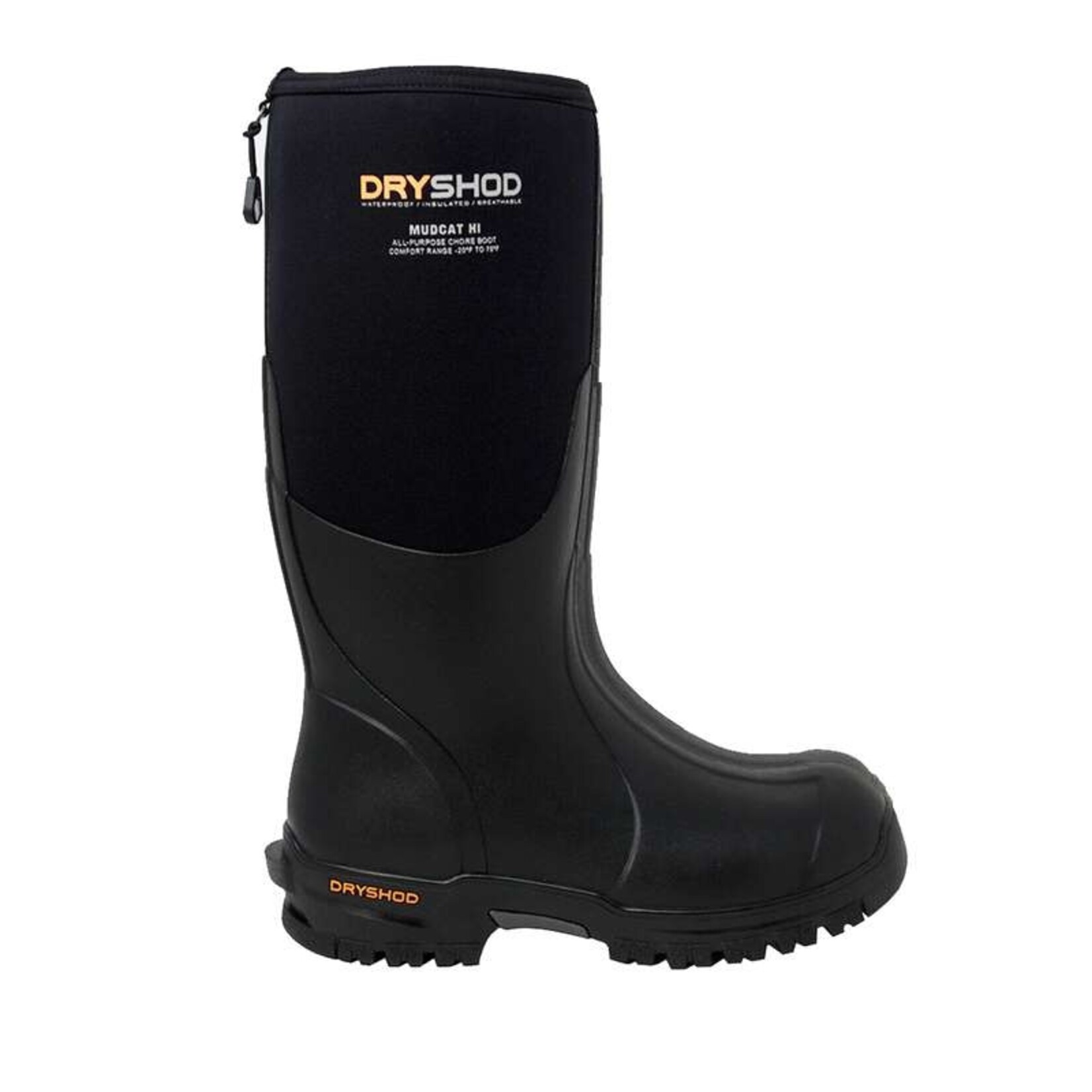 DRYSHOD Dry Shod Mudcat High Insulated Rubber Boot