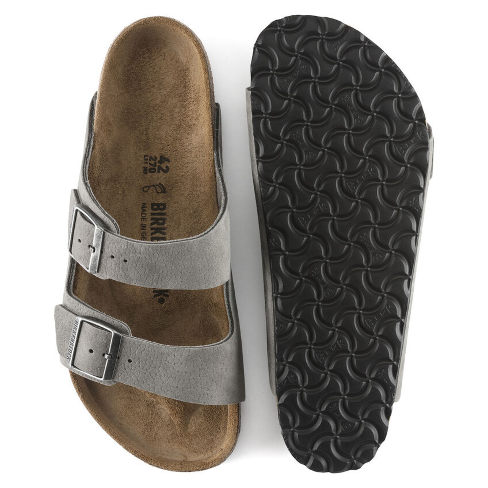 Birkenstock Men's Birkenstock Arizona BS Desert Whale Gray 1020752