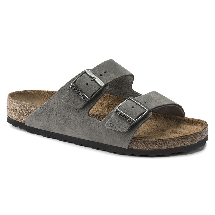 Men's Birkenstock Arizona BS Desert Whale Gray 1020752 - Chester
