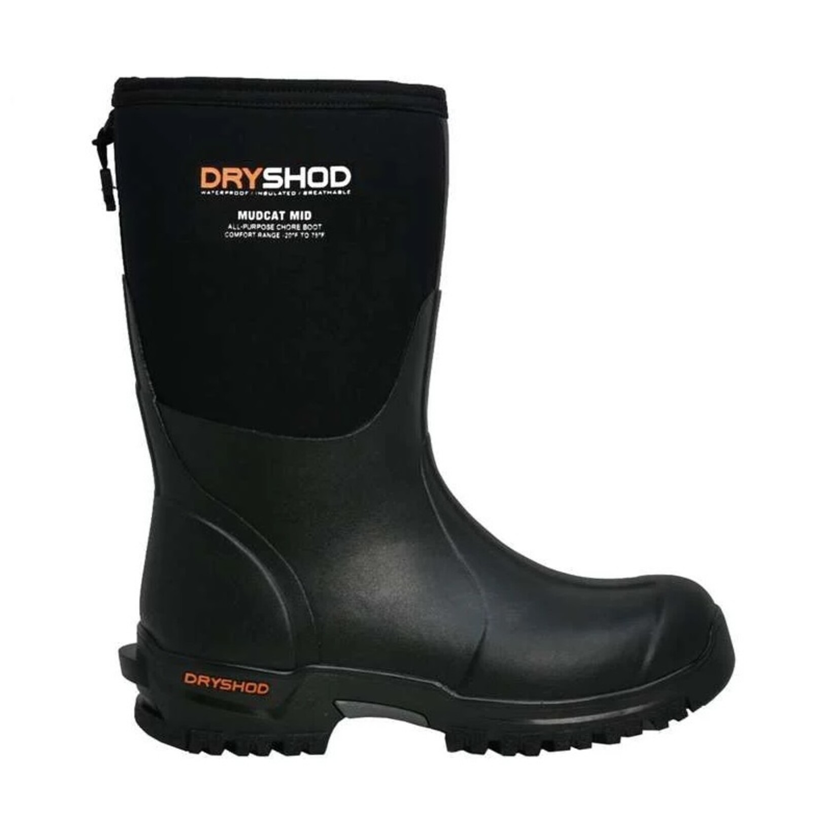 DRYSHOD Dryshod Mudcat Mid MDC-MM-BK 10"