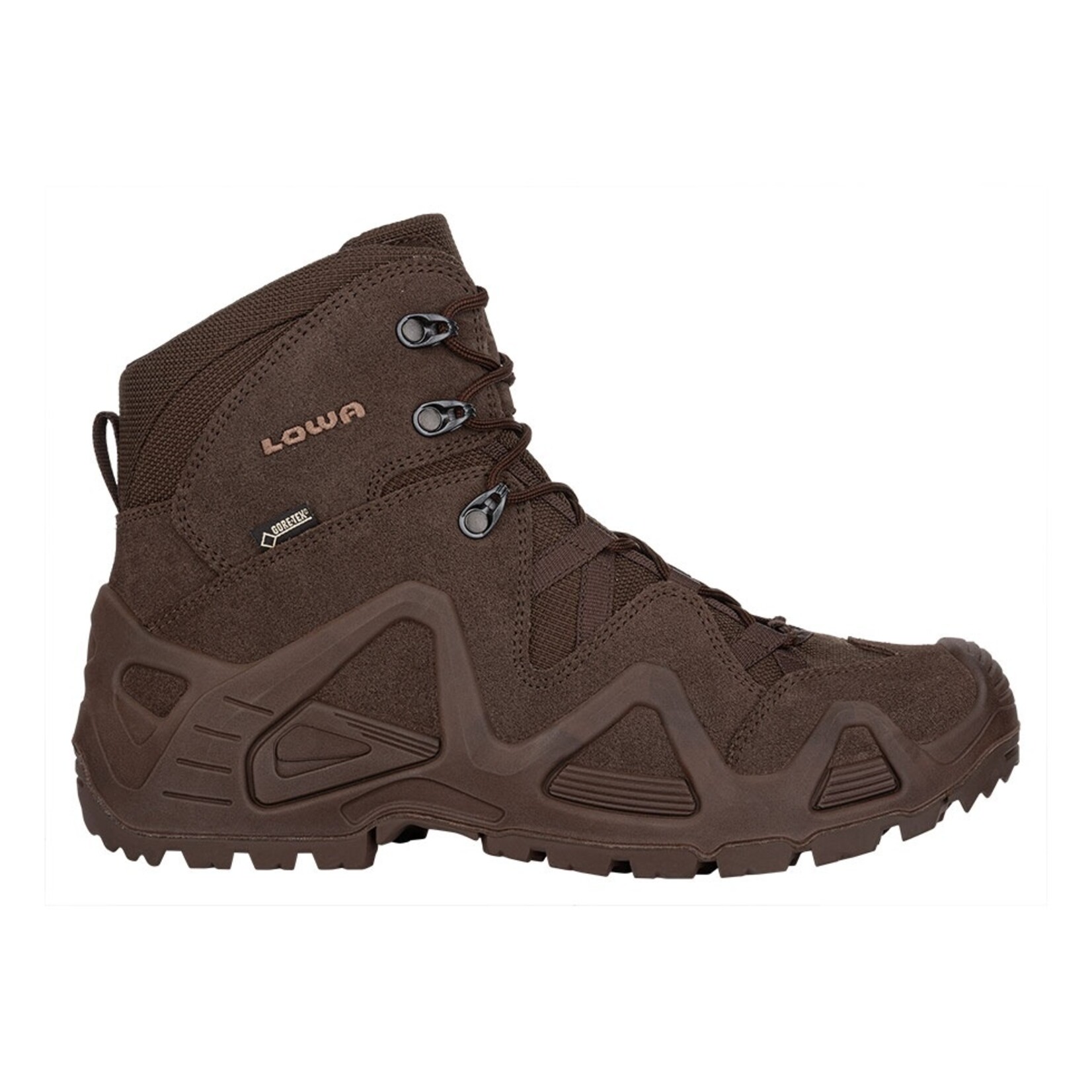 Lowa Men's Lowa Zephyr GTX TF Mid Dark Brown 3105370493