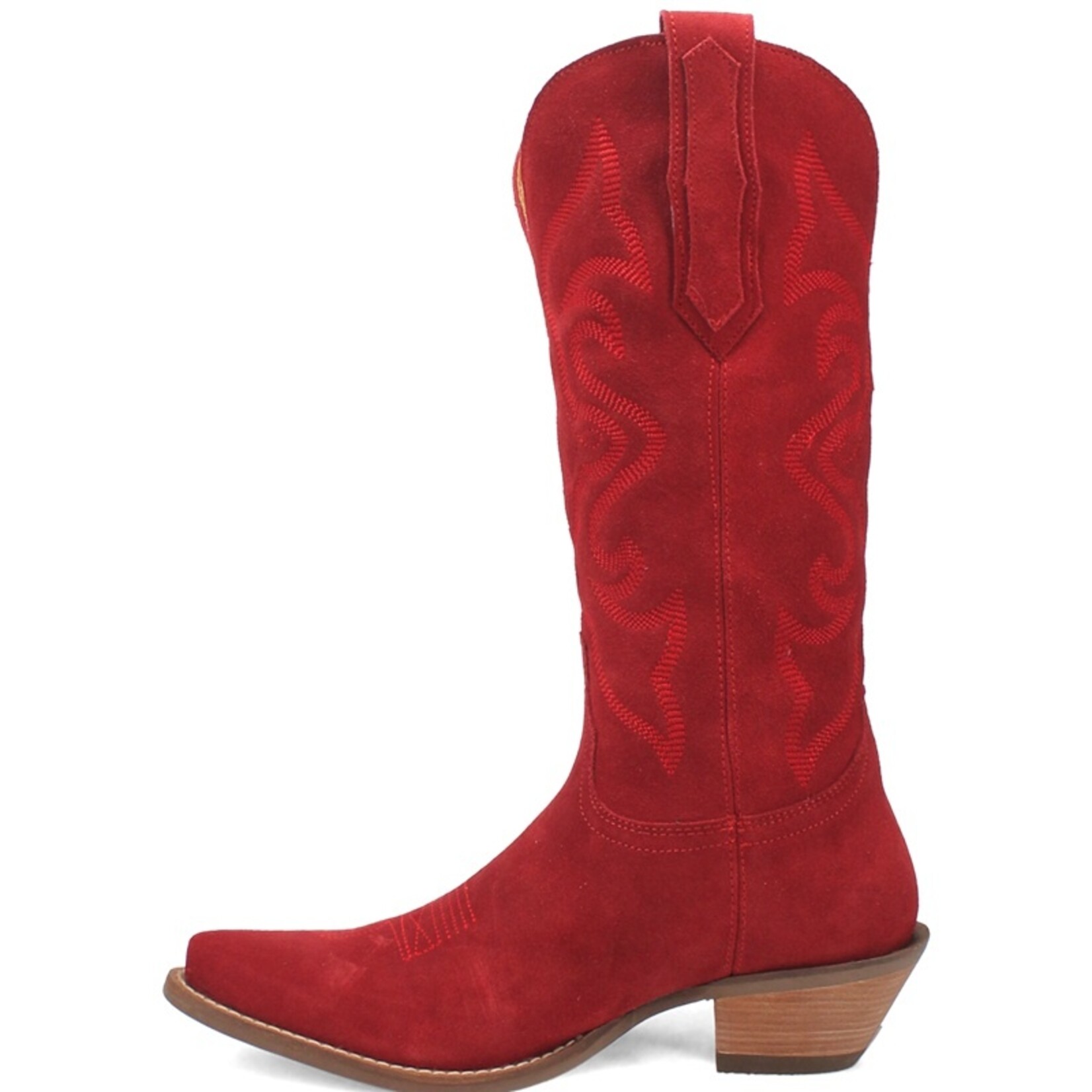 Dingo Dingo Boots Out West DI920 Red Suede