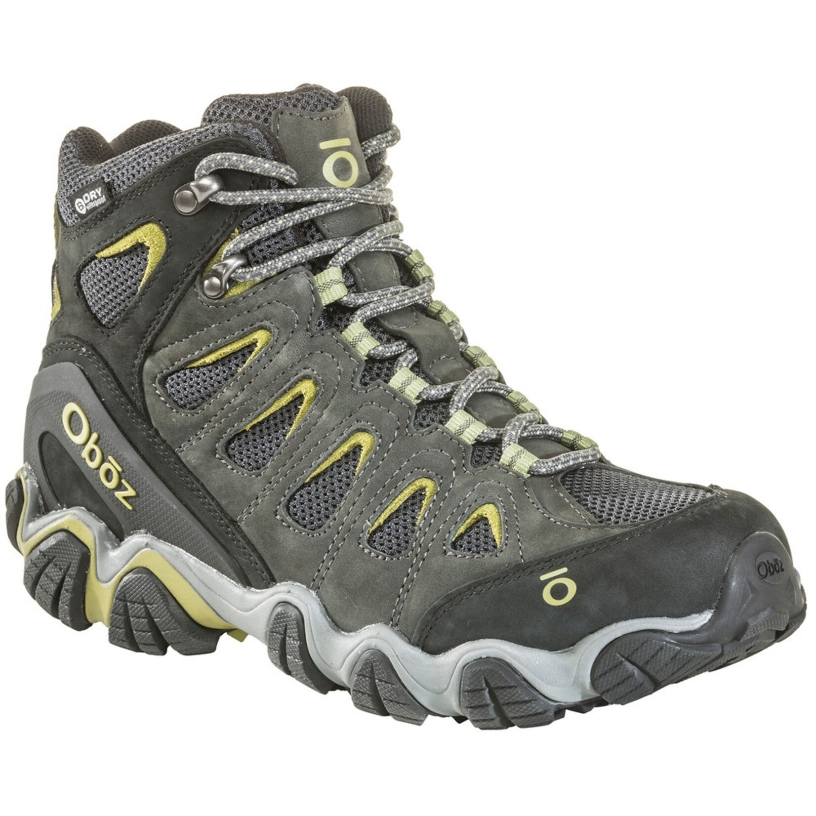 Oboz Men's Oboz Sawtooth Mid Waterproof Dark shadow/Green 23701