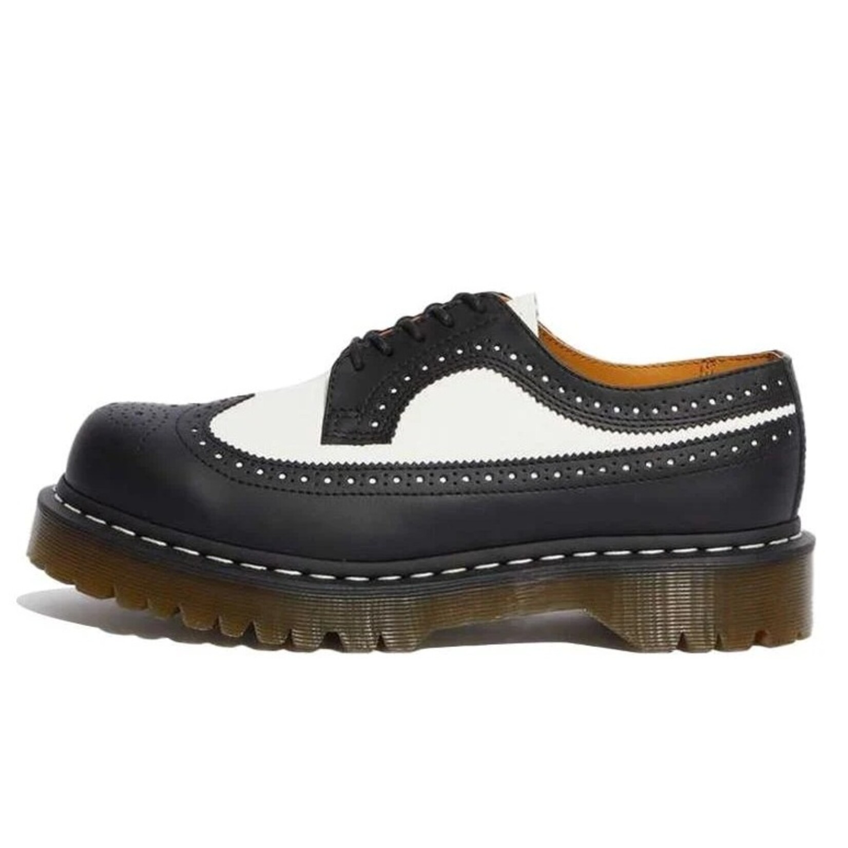 Dr Martens Dr. Martens 3989 Black White Brogue Wing Tip 10458001