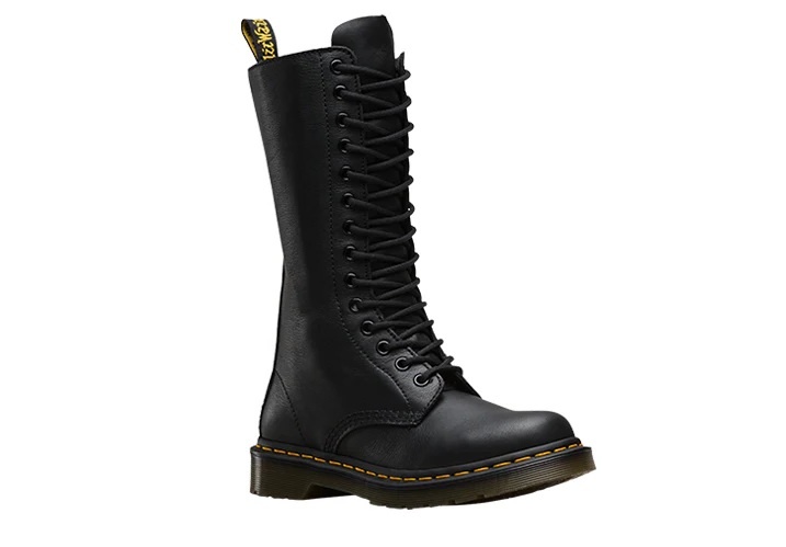 Dr Martens Women's 1B99 Virginia Leather Mid Calf Black 11820008