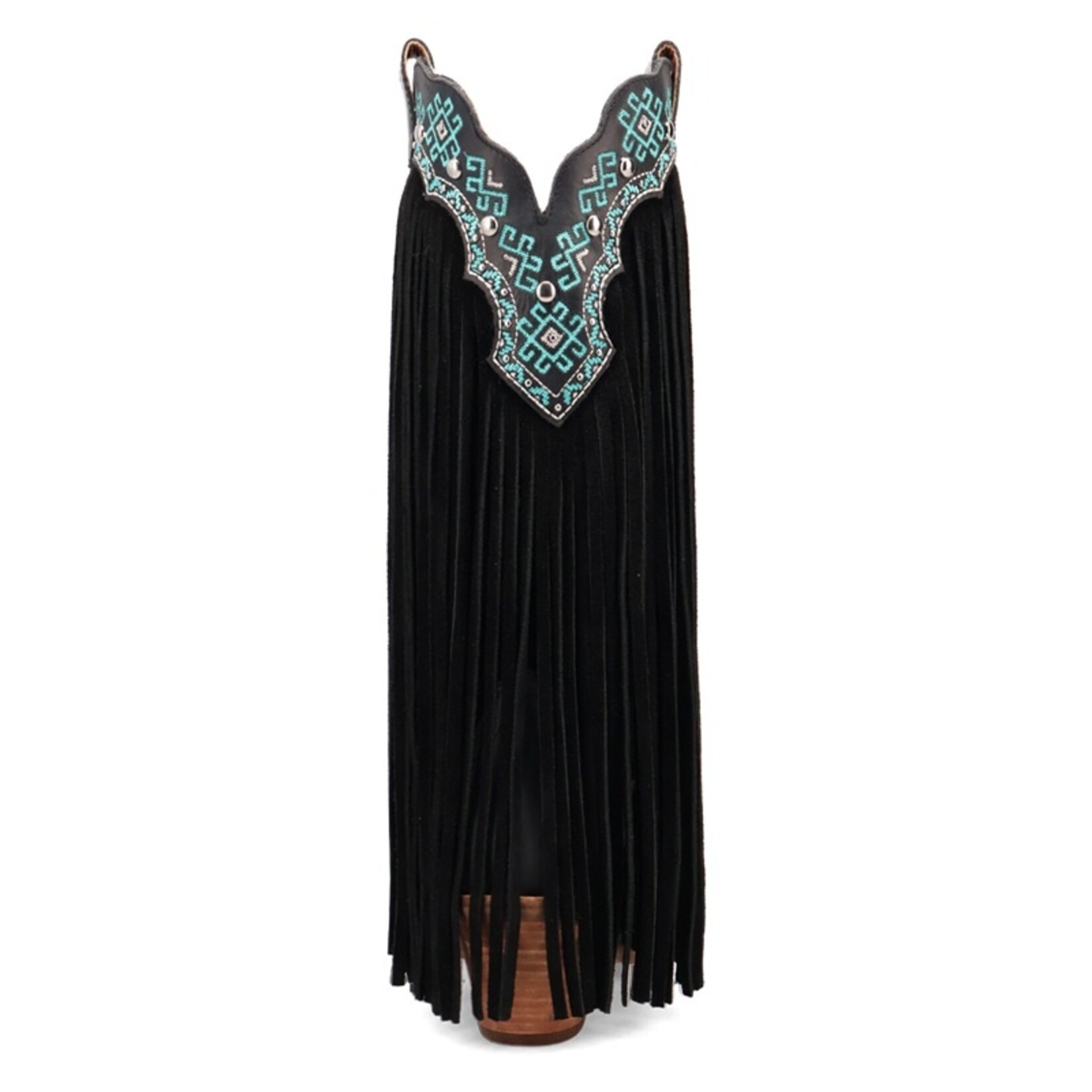 Dingo Dingo Tequila Sunrise Black DI2225 Fringe Boot