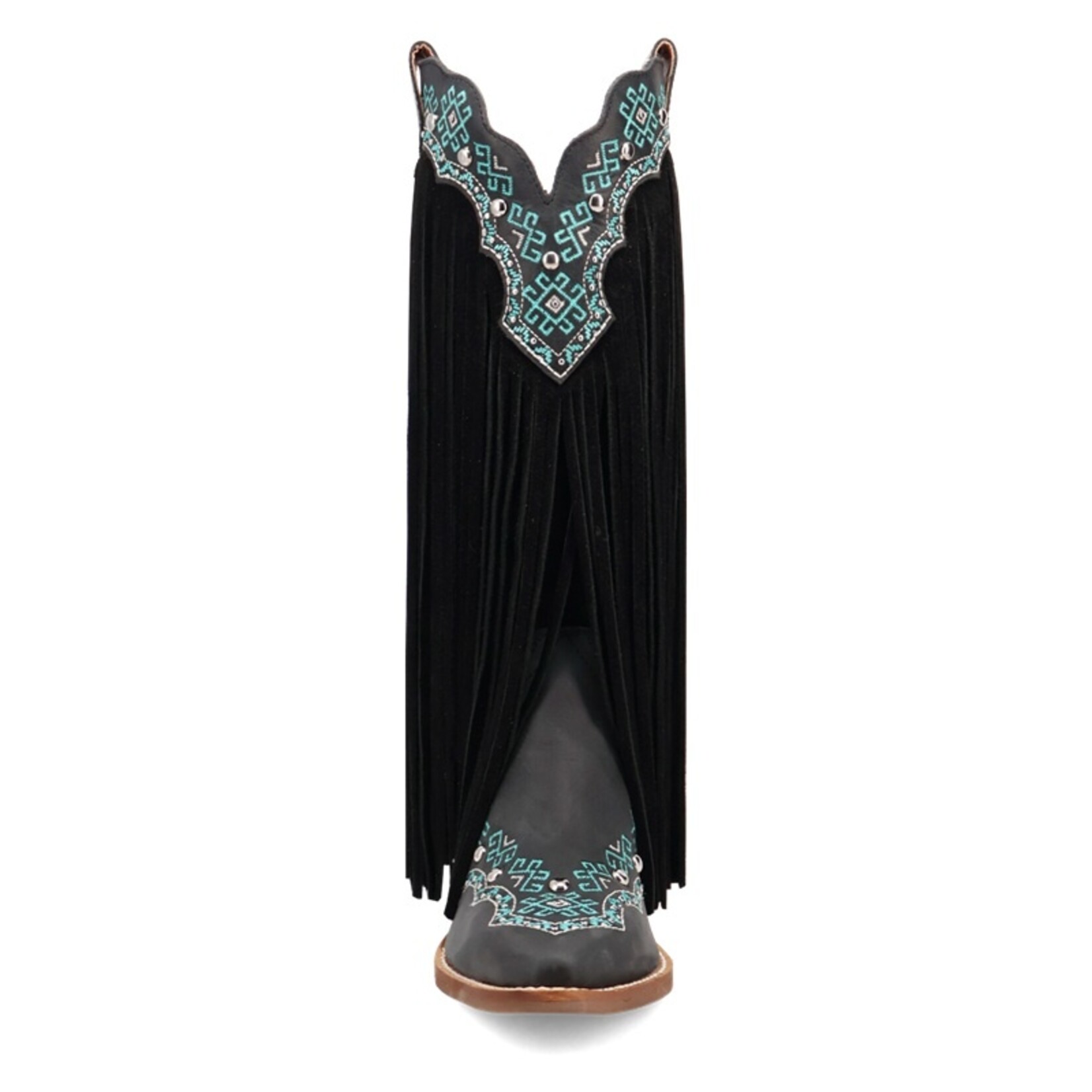 Dingo Dingo Tequila Sunrise Black DI2225 Fringe Boot