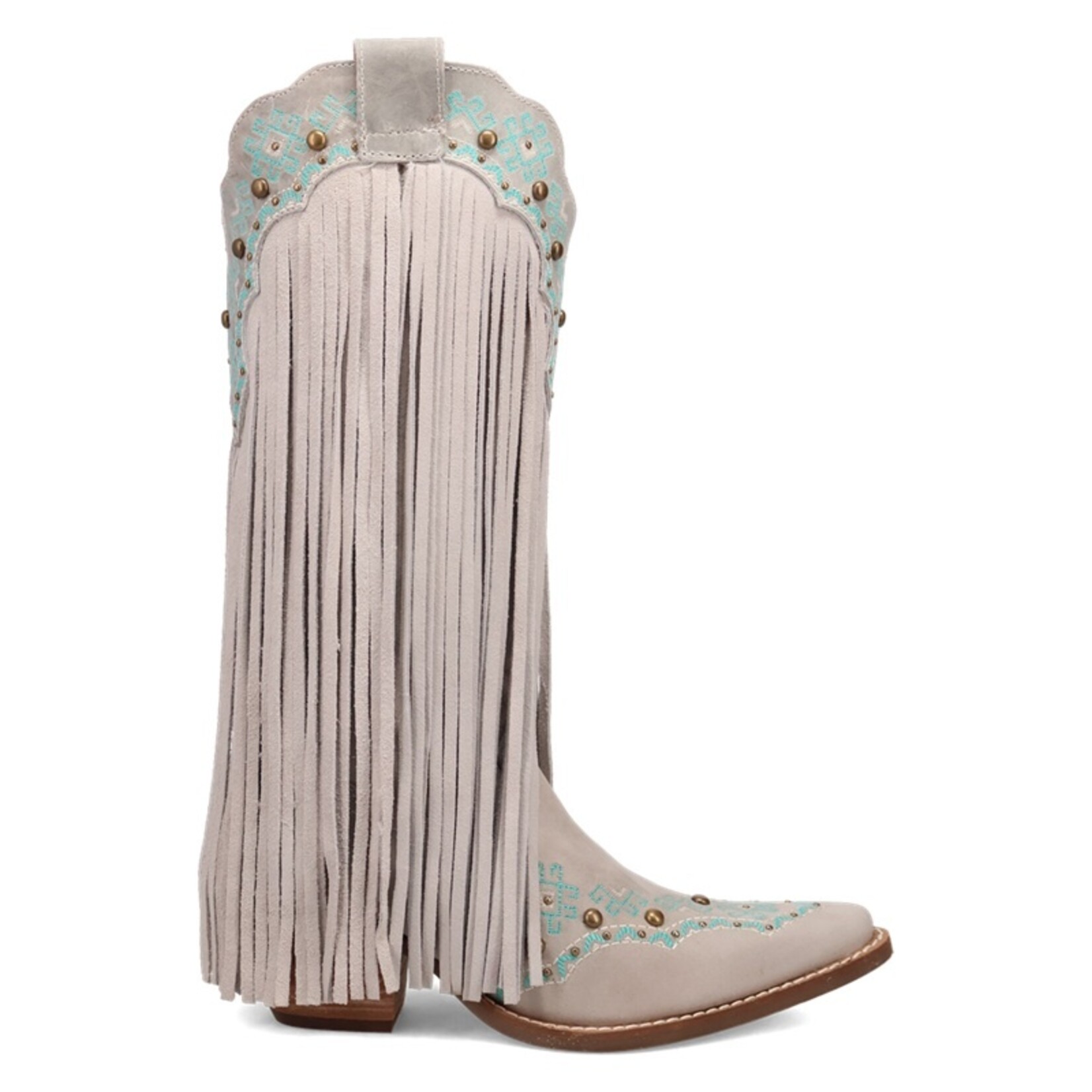 Dingo Dingo Tequila Sunrise Off White  DI2225 Fringe Boot