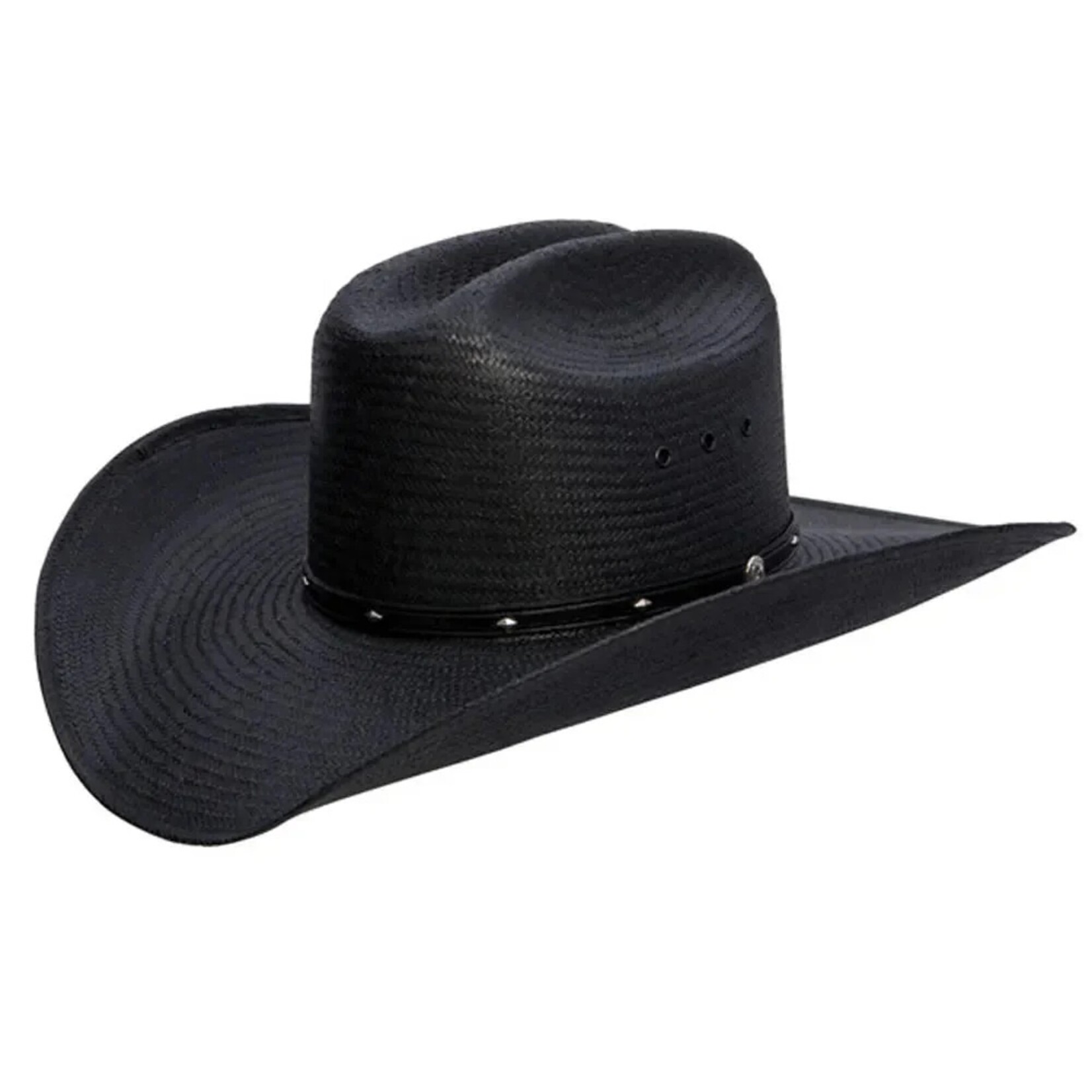 Stetson Hat Bullock Black Straw SSBLLK-694007