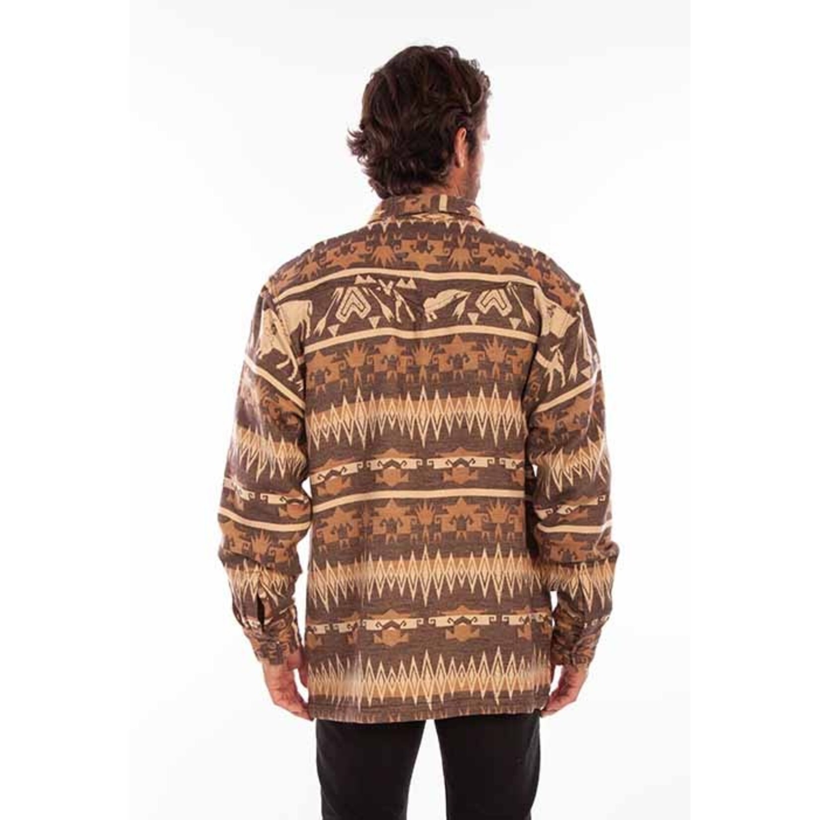 Scully Buffalo Shirt Jacket Brown 5336