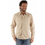 Scully Embroidered Shirt Sand Floral P-634