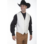 Scully Classic Paisley Vest Cream RW093