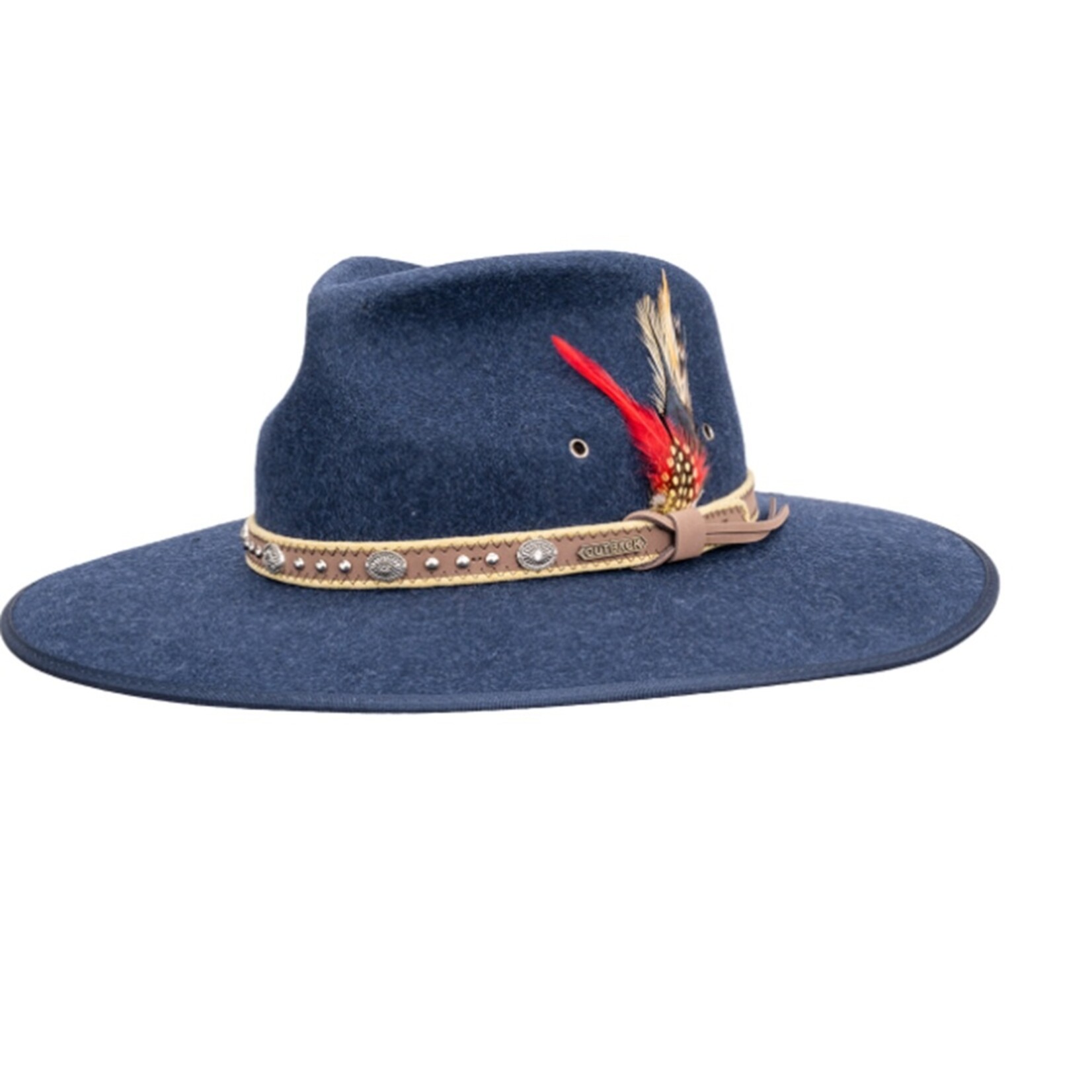 Outback Hat Swan Heather Navy 1114