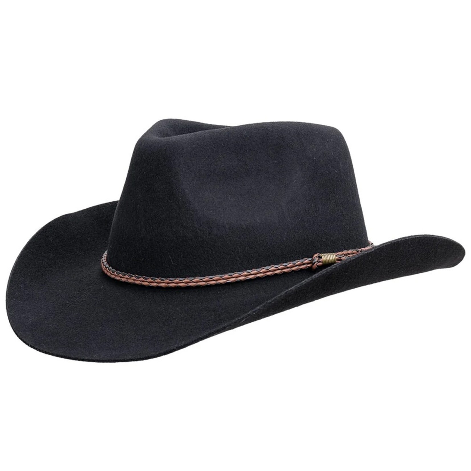 Outback Hats Forbes Black 1153