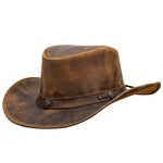 Outback Hats Cheyenne Brown Leather 13006