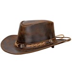 Outback Hats Ridge Brown Leather 13011