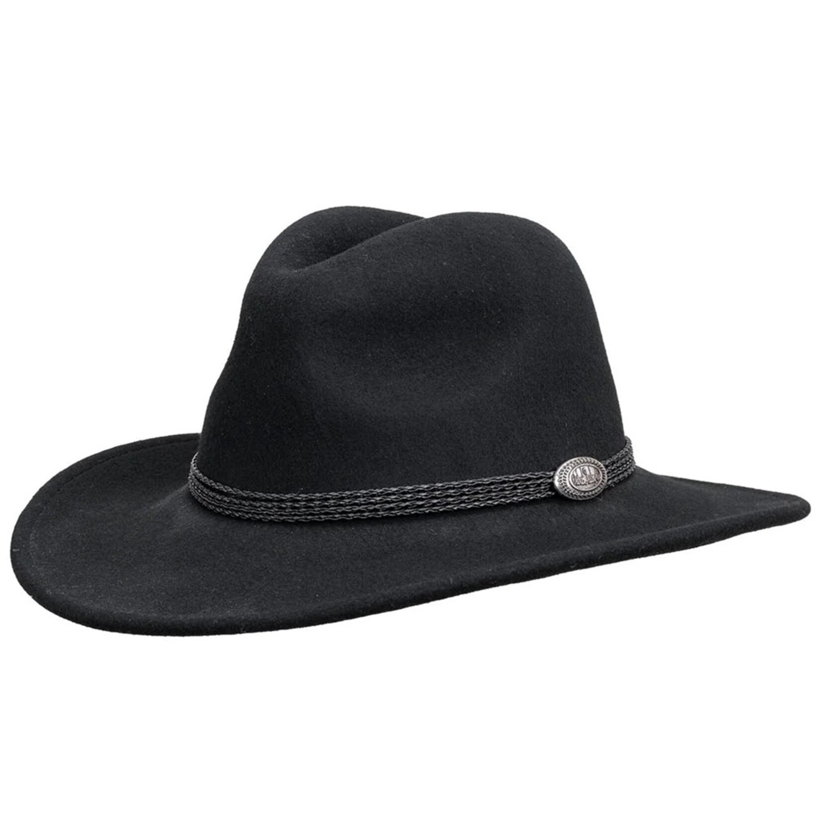 Outback Hats Shy Game Black 1307