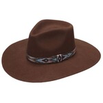 Twister Pinch Front Brown Hat T7810002