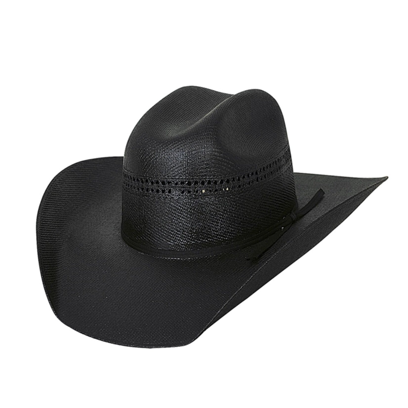 Bullhide & Montecarlo Bullhide & Montecarlo Black Gold Straw Hat Black