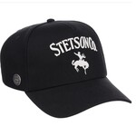 Stetson Ball Cap Rodeo Bronco Black
