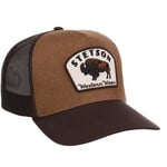Stetson Ball Cap Bison Patch Brown