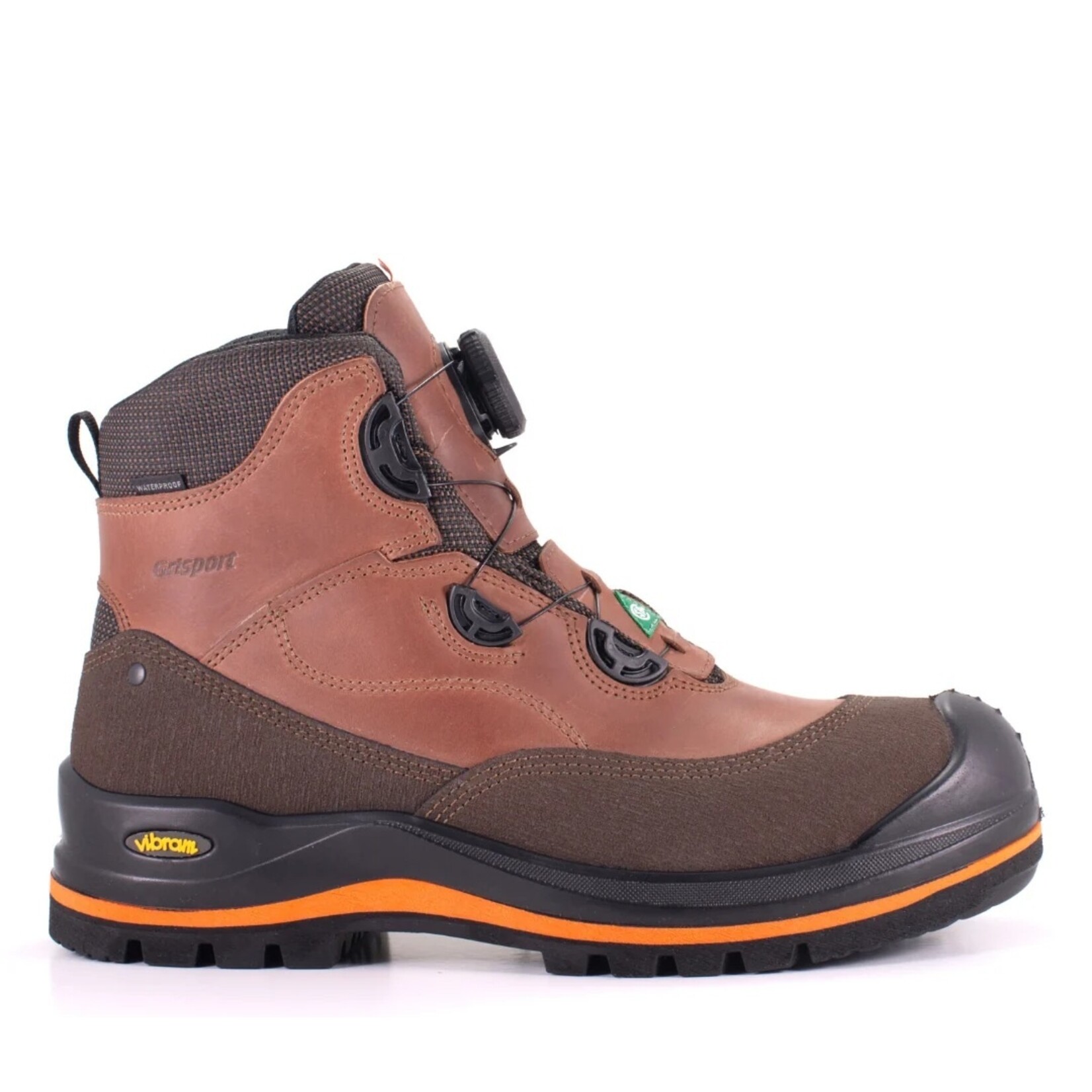 Grisport Men's Grisport BOA Wolf Composite Toe Waterproof Brown 702381C3T