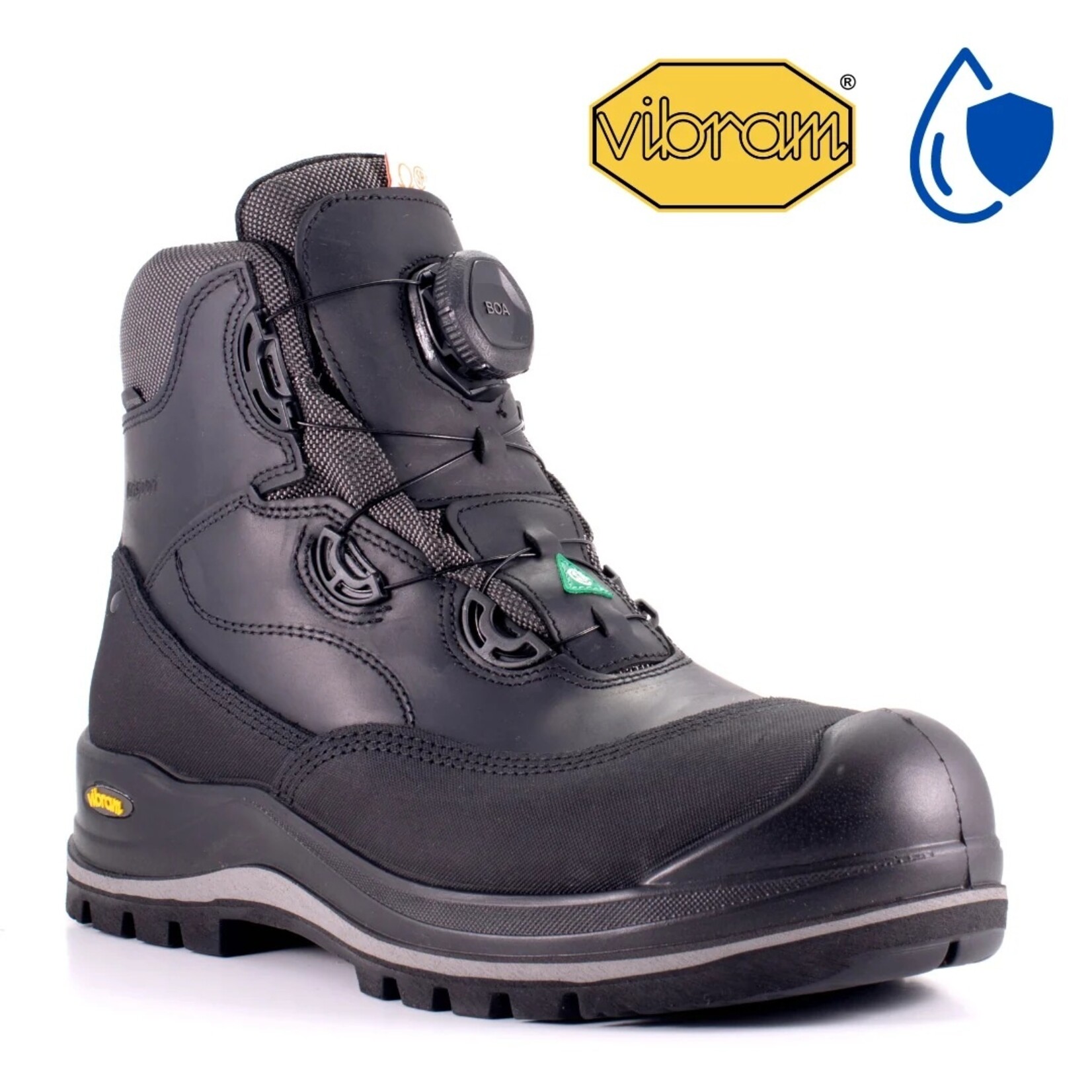 Grisport Men's Grisport BOA Wolf Composite Toe Waterproof Black 702381C2T