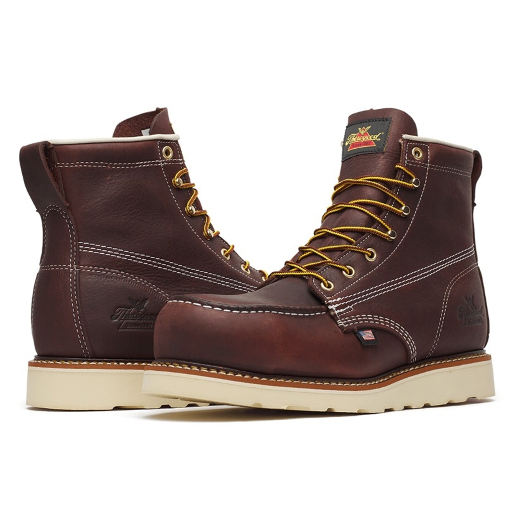 Thorogood Thorogood 804-6120 Black Walnut 6" Comp toe