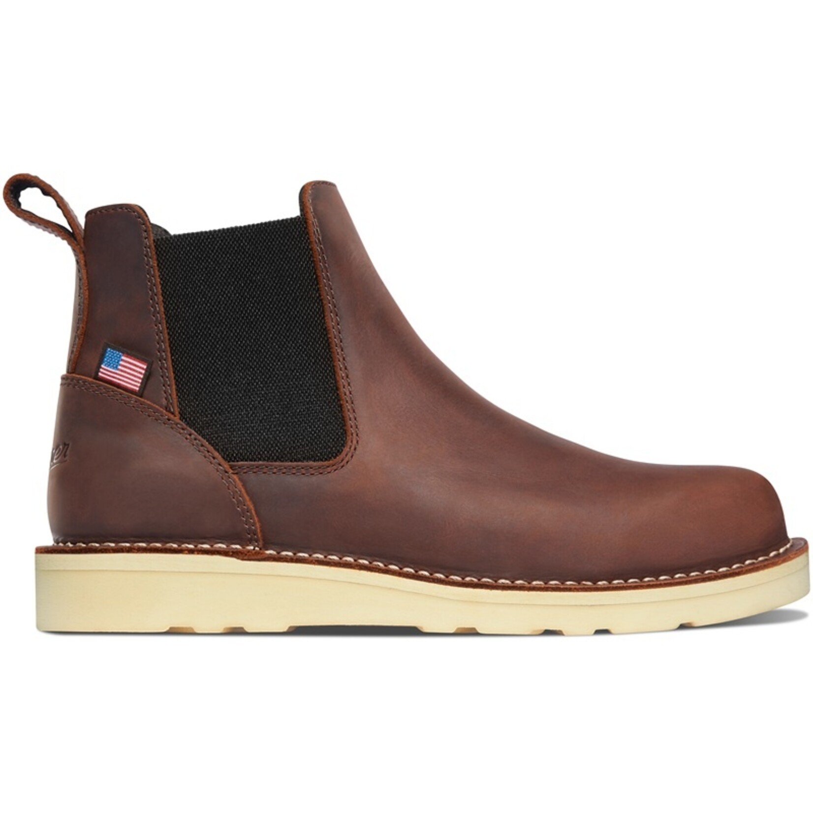Danner Danner Bull Run Chelsea 15484 Steel Toe Brown